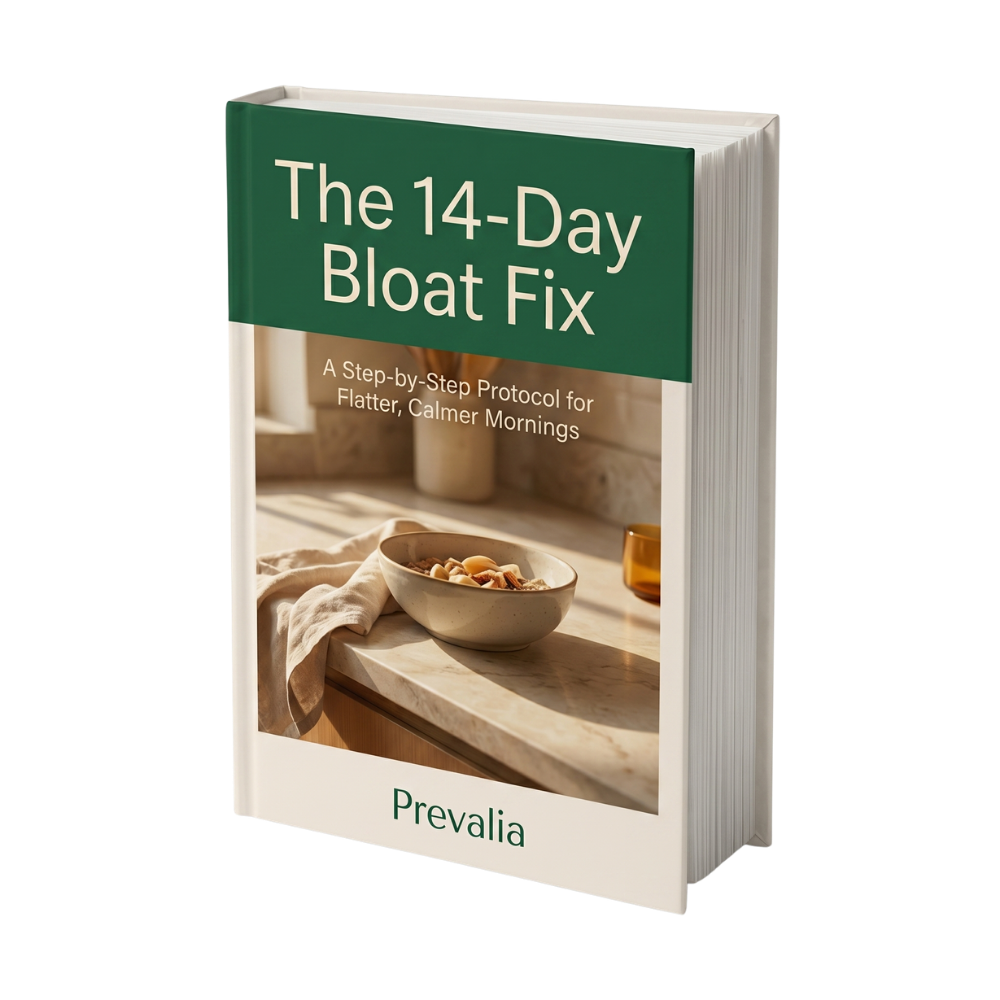 The 14-Day Bloat Fix: A Step-by-Step Protocol for Flatter, Calmer Mornings