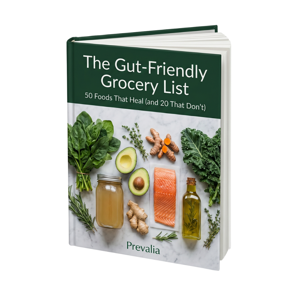 The Gut-Friendly Grocery List: 50 Foods That Heal (and 20 That Don't)