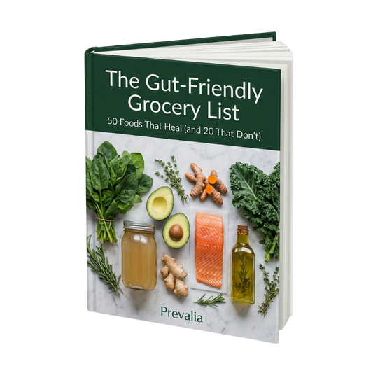 The Gut-Friendly Grocery List: 50 Foods That Heal (and 20 That Don't)